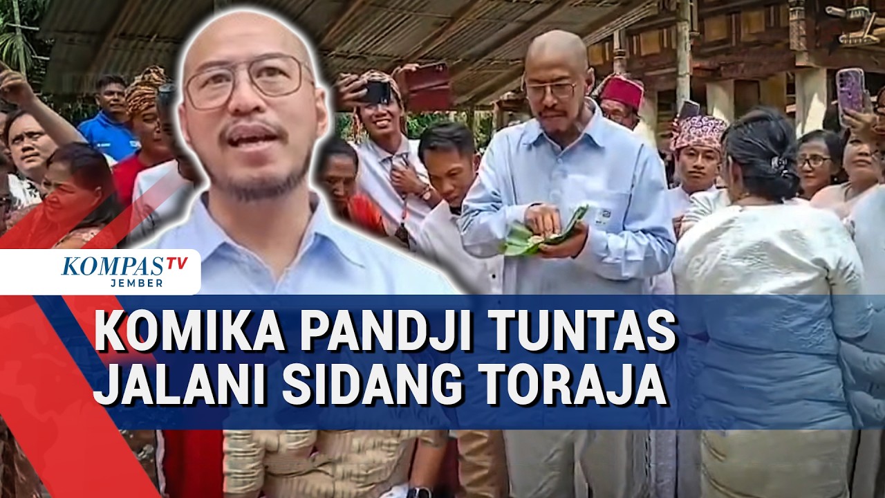 Viral Materi Stand Up, Pandji Datangi Tana Toraja dan Ikuti Peradilan Adat