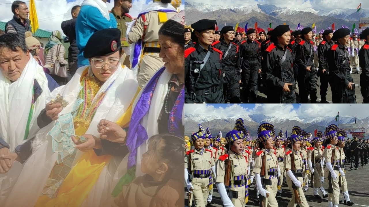 Grand passing-out parade held for 453 constables in Leh, LG Ladakh graced the occasion