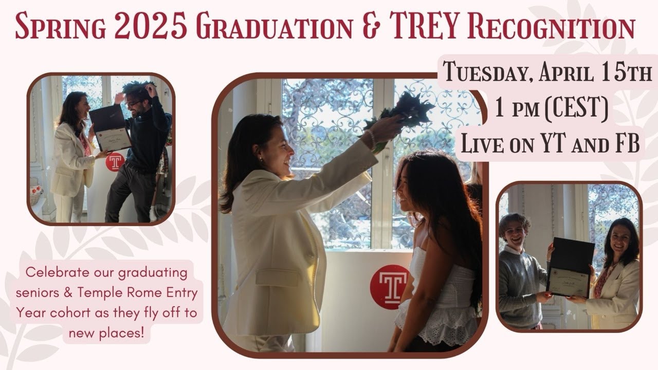 Spring 2025 Graduation and Trey Recognition