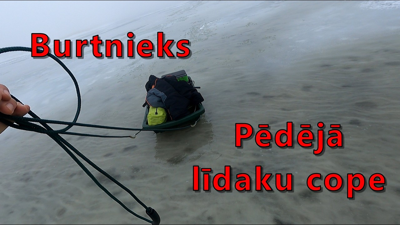 28. februāris līdaku copes noslēgums Burtniekā.
