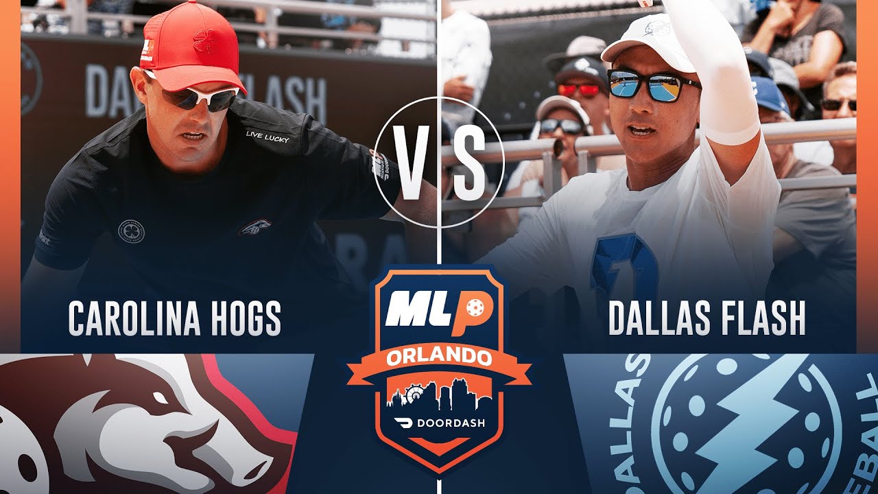 Carolina Hogs v Dallas Flash Pickleball at the MLP Orlando presented by DoorDash