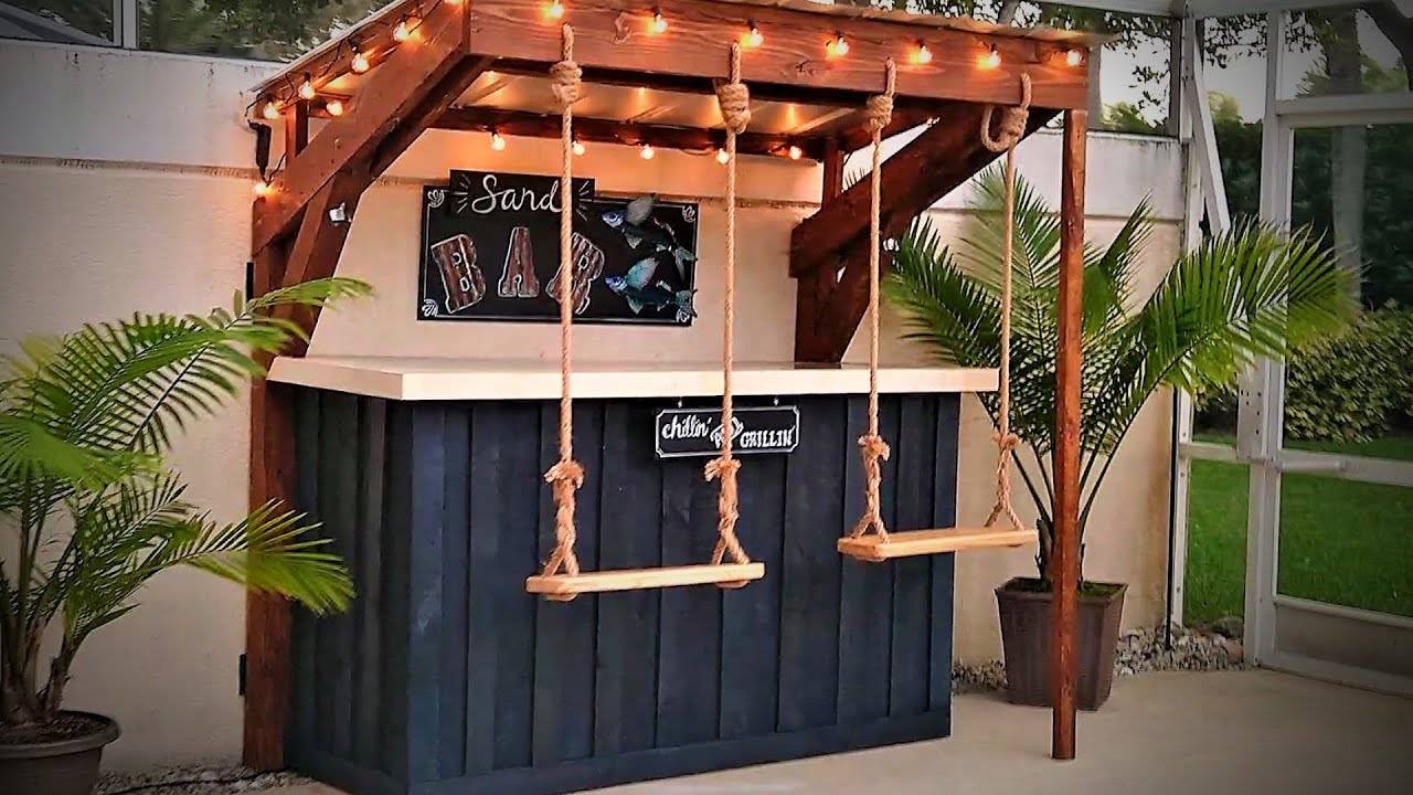 For Under $300, This DIY BBQ Cover Can Be Your Backyard Bar