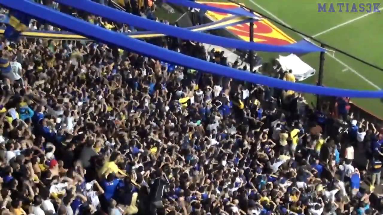 Boca Estudiantes Cl11 / Gol de Viatri y descontrol