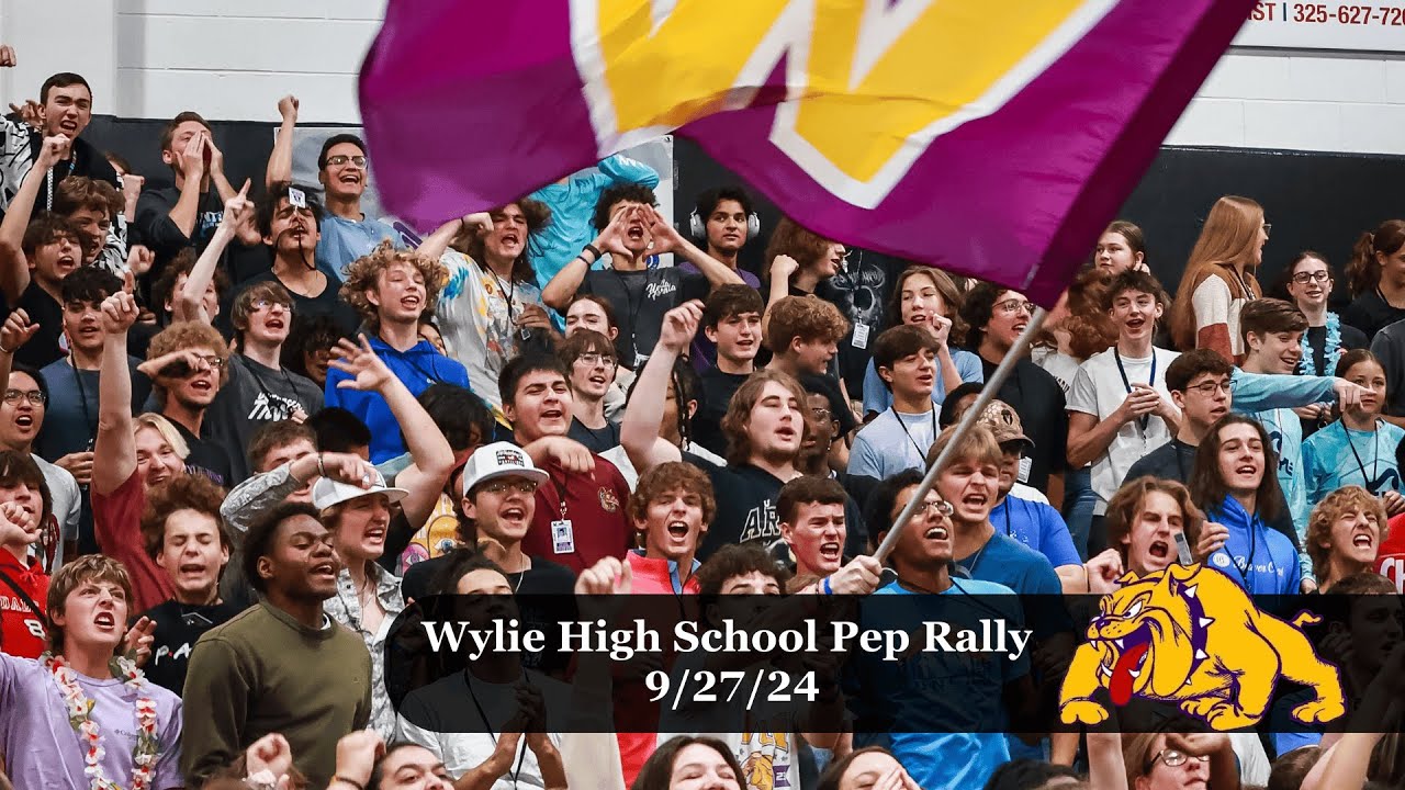 Wylie Bulldog Pep Rally: Wichita Falls Legacy: 9/27/2024