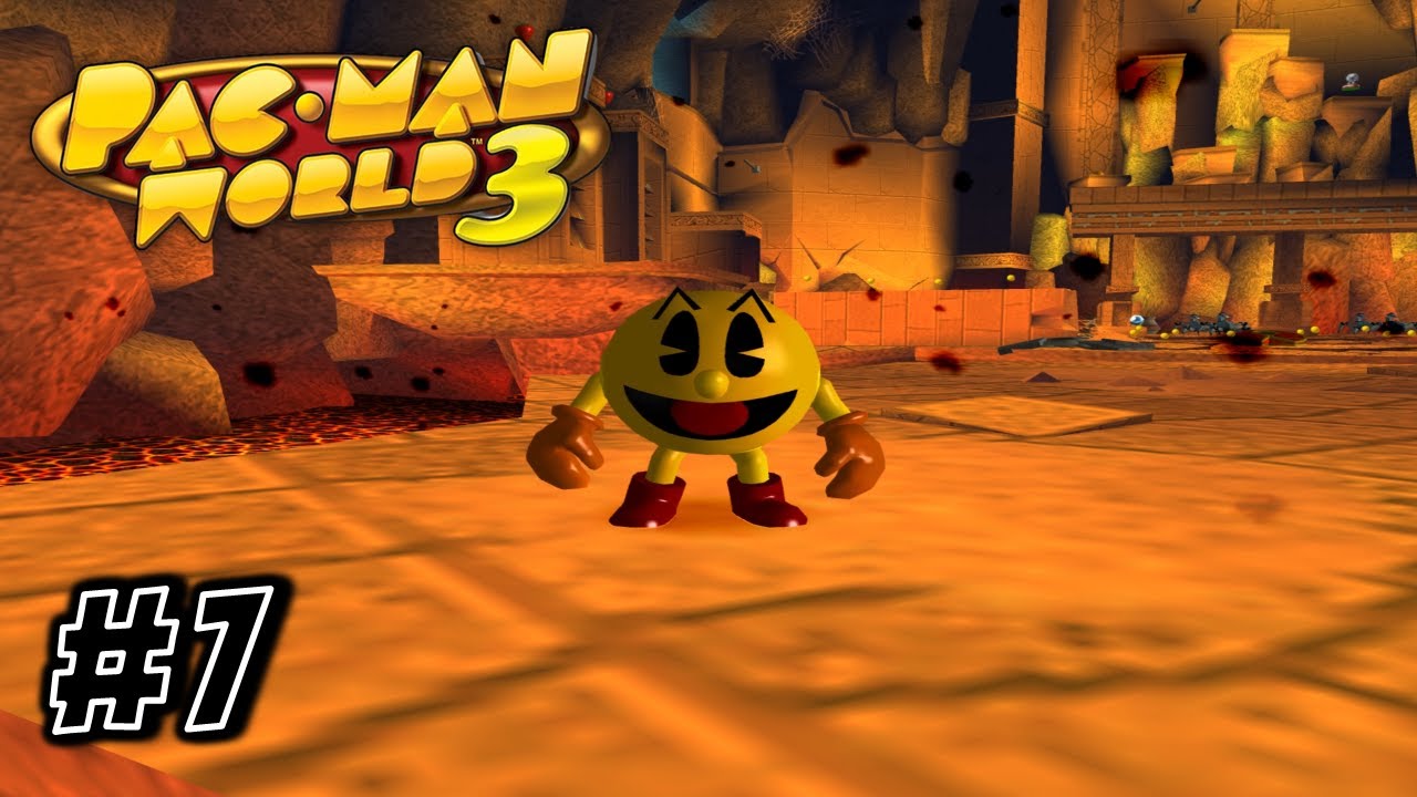 Pac-Man World 3 - Walkthrough Part 7: Ancient Catacombs