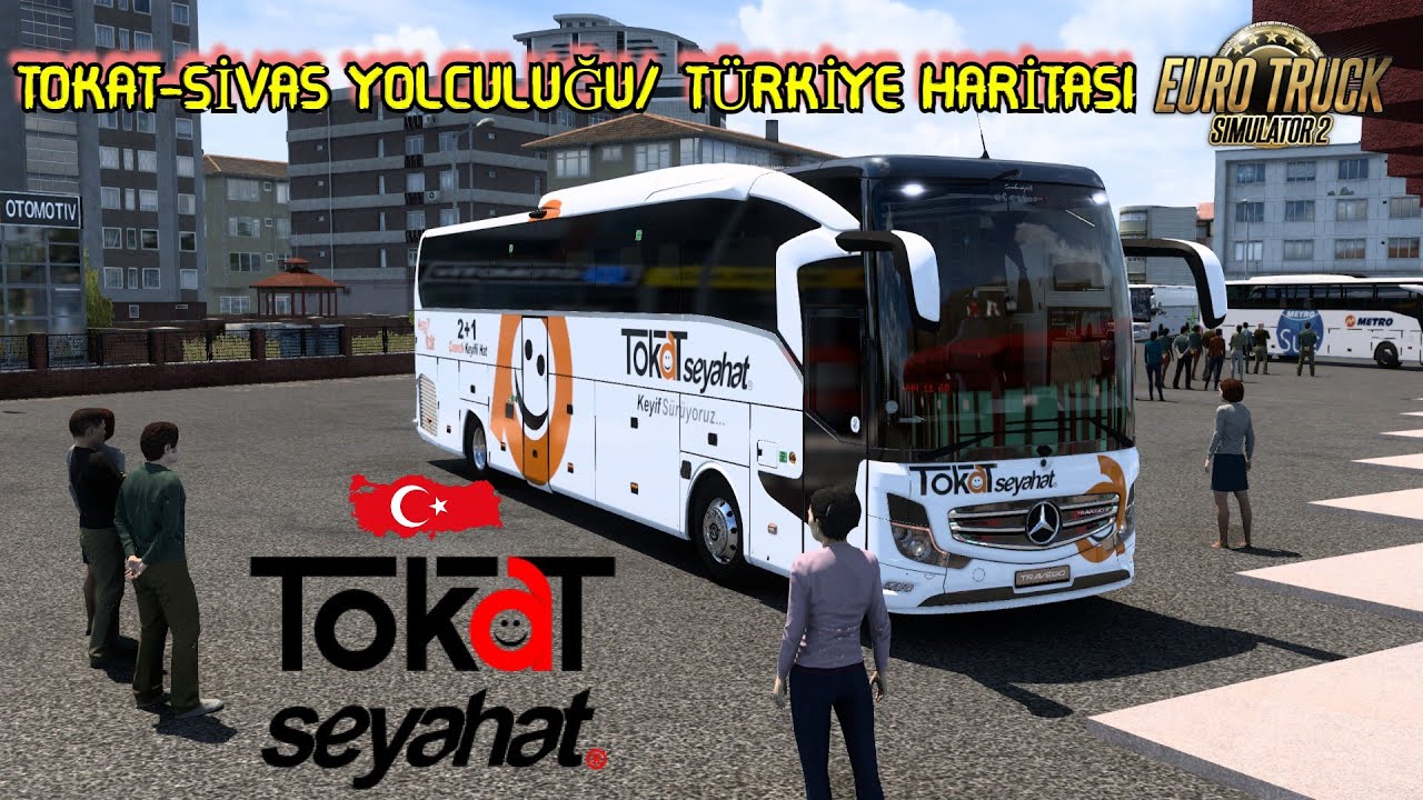 ETS 2 - TOKAT SEYAHAT- TÜRKİYE HARİTASI- LOGİTECH G29 GAMEPLAY