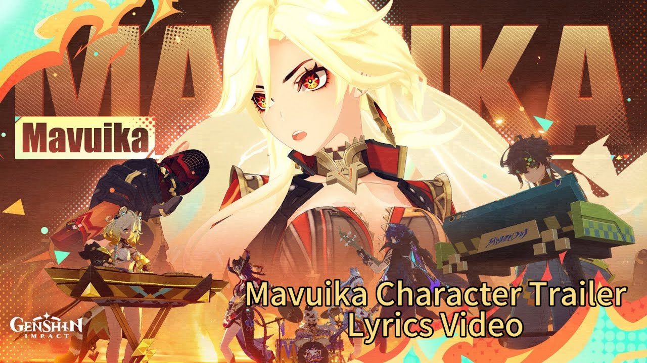 [1080p60fps]Mavuika Character Trailer:Blazing Heart - Genshin Impact #StandWithMavuika #genshinvideo