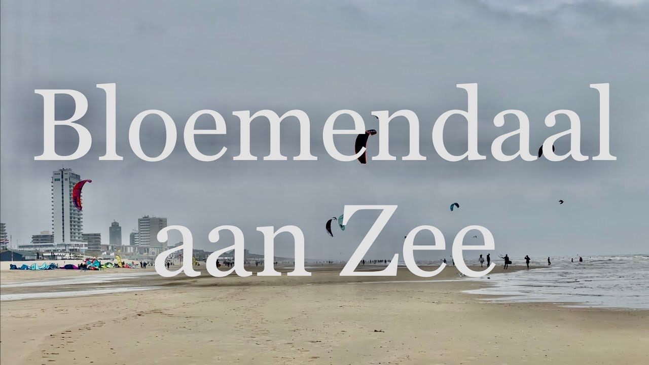 🇳🇱 Bloemendaal aan Zee | NL beach scene 🪁