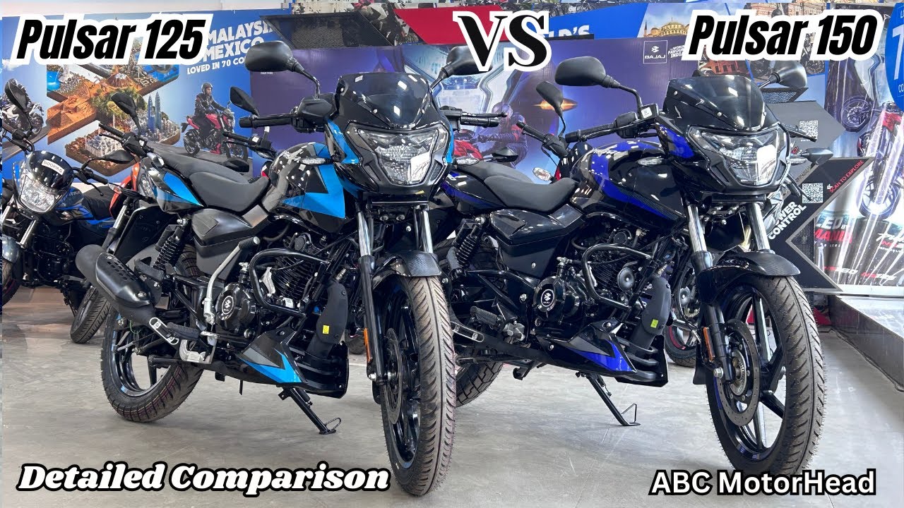 2026 Bajaj Pulsar 125 Split Seat Vs Bajaj Pulsar 150 Split Seat ABS - Most Detailed Comparison