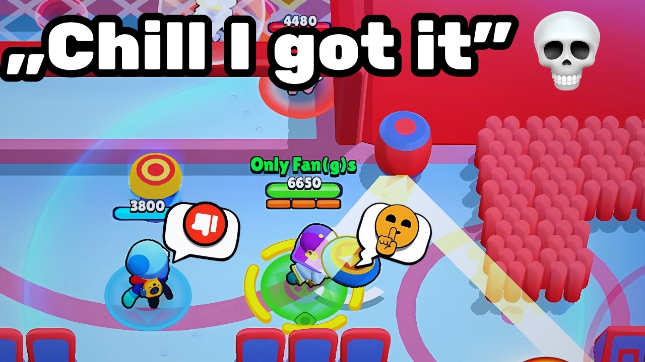 Trickshotmaxing in Brawl Hockey 💀 (gone wrong)