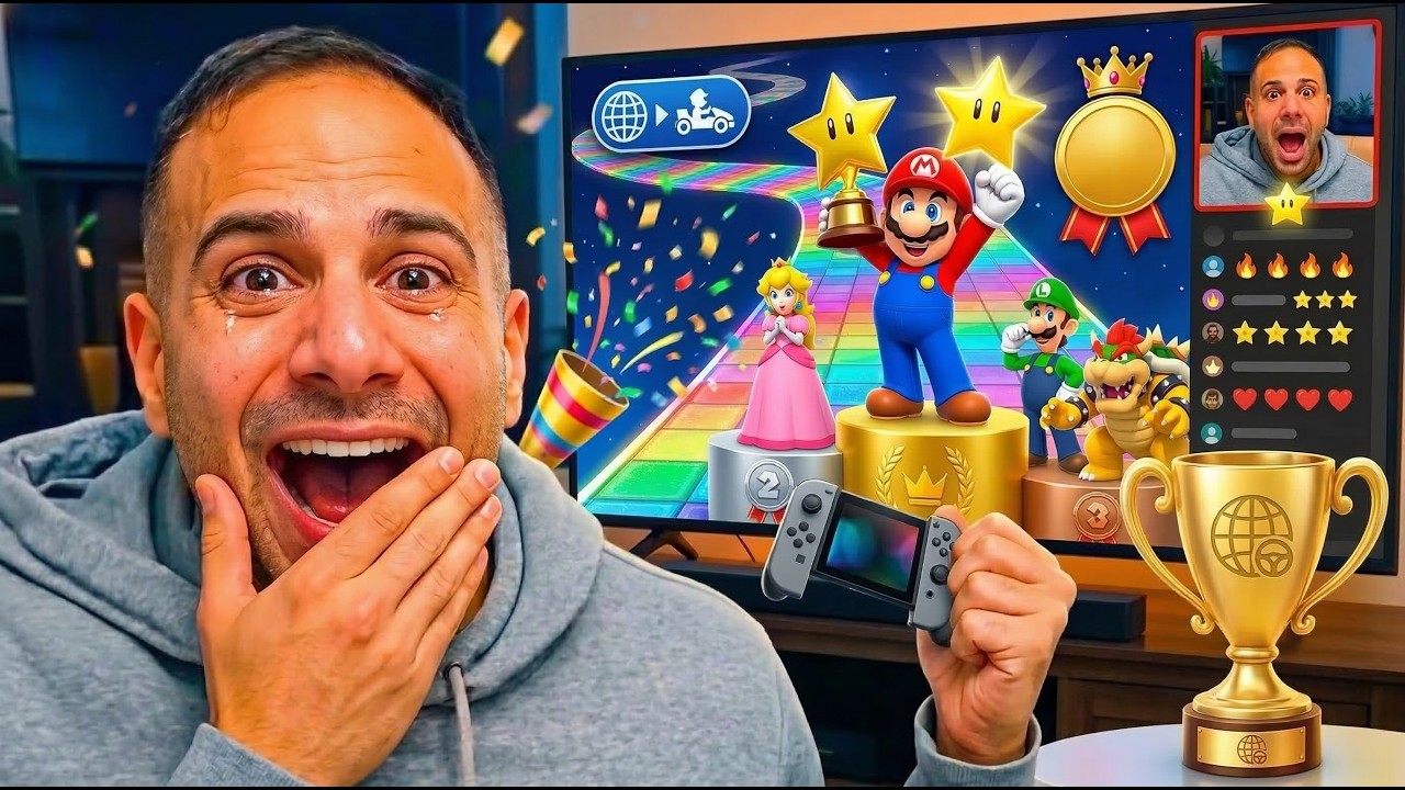 Nintendo Switch 2 PRO Super Mario Kart WORLD