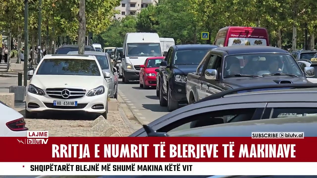 Rritje rekord e automjeteve – Vlora ndër qarqet me më shumë regjistrime