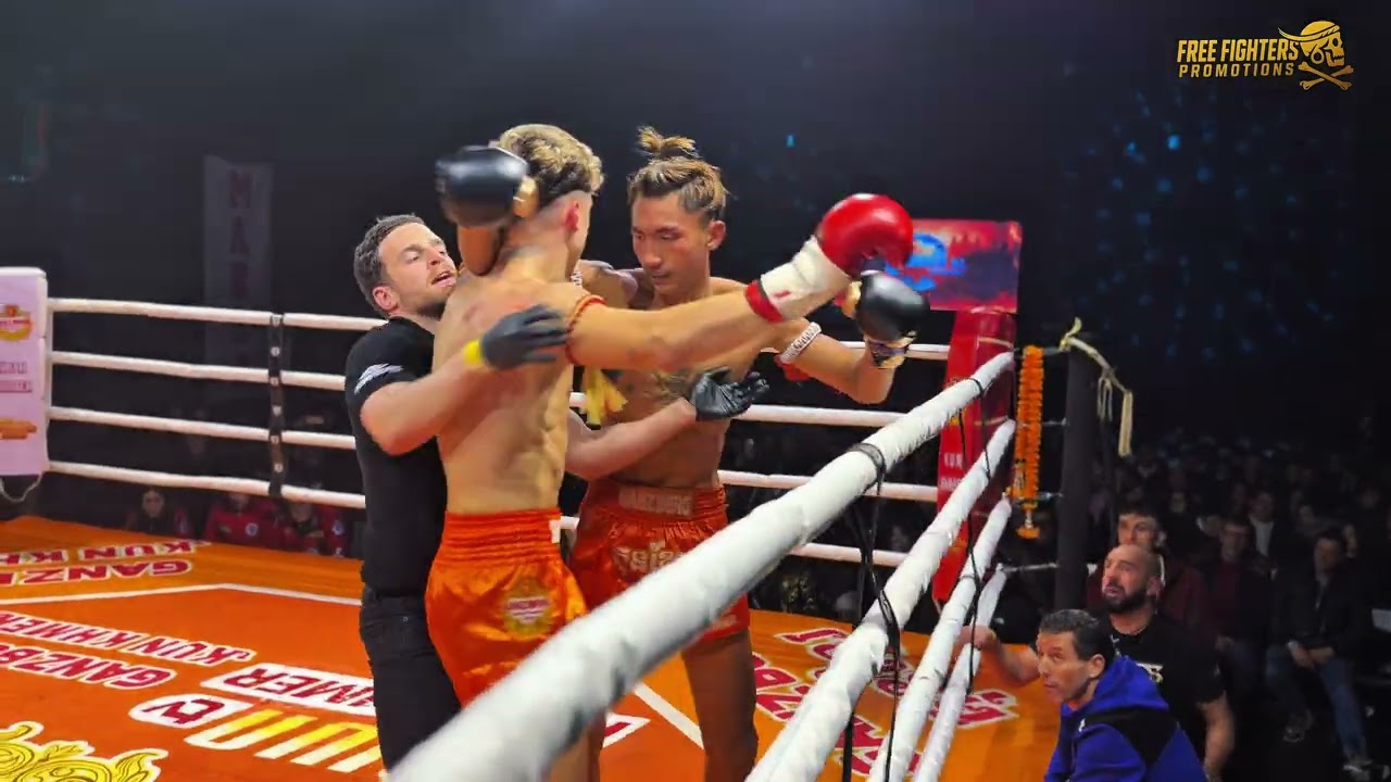 🇪🇸JORGE PASTOR VS EH AMMARIN🇰🇭 ICP TITLE KUN KHMER - FREE FIGHTERS PROMOTIONS