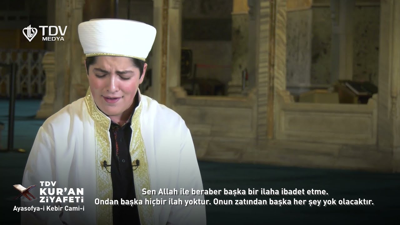 TDV Kur'an Ziyafeti | Muhammed Yahya Yıldızhan (Kasas Sûresi 83-88 Ayetler)