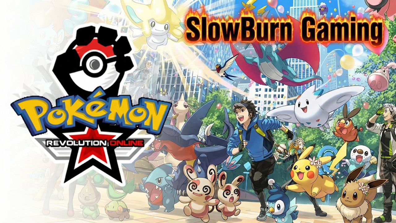 Pokémon Revolution Online | Keep fighting till i beat Elite 4 🔥+ Pokédex Completion