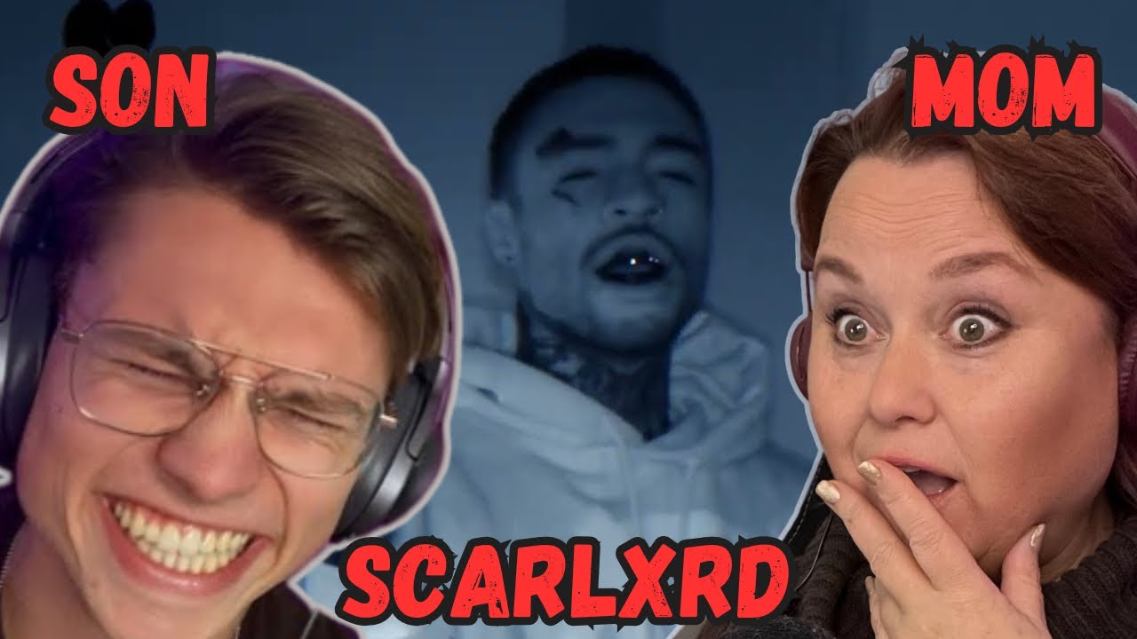 MOM REACTS TO scarlxrd - BRING THE NAUSEA/CTRL + S (Music Video Reaction)