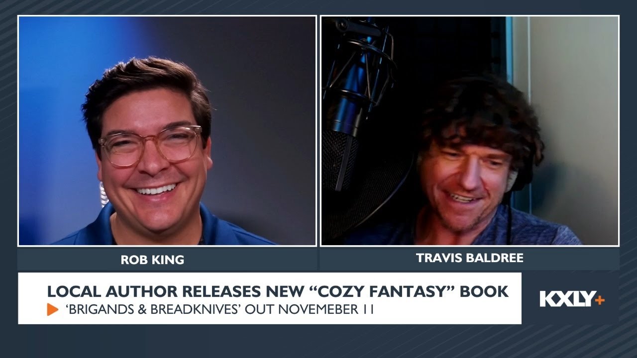 WATCH: Spokane author Travis Baldree chats with KXLY about release of new book