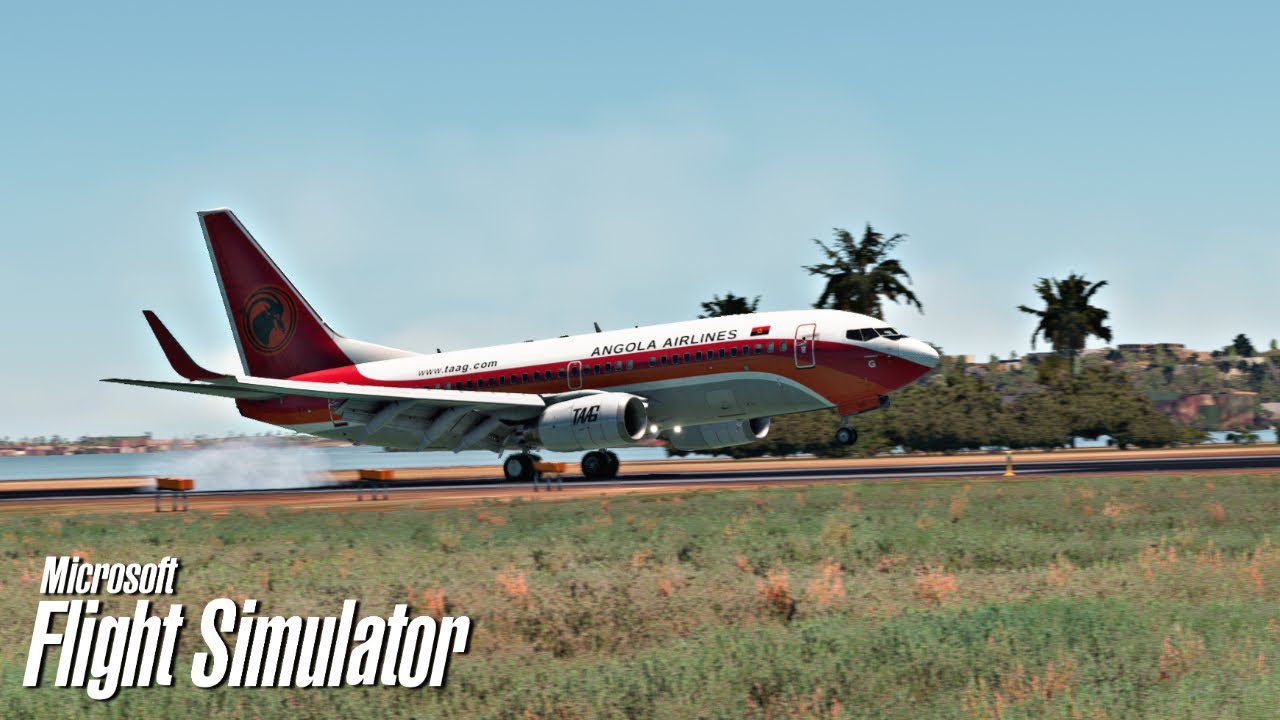 A TAAG BEAUTIFUL EXPERIENCE [RTX3070] | Luanda ✈ São Tomé | PMDG B737-700 | MSFS2020
