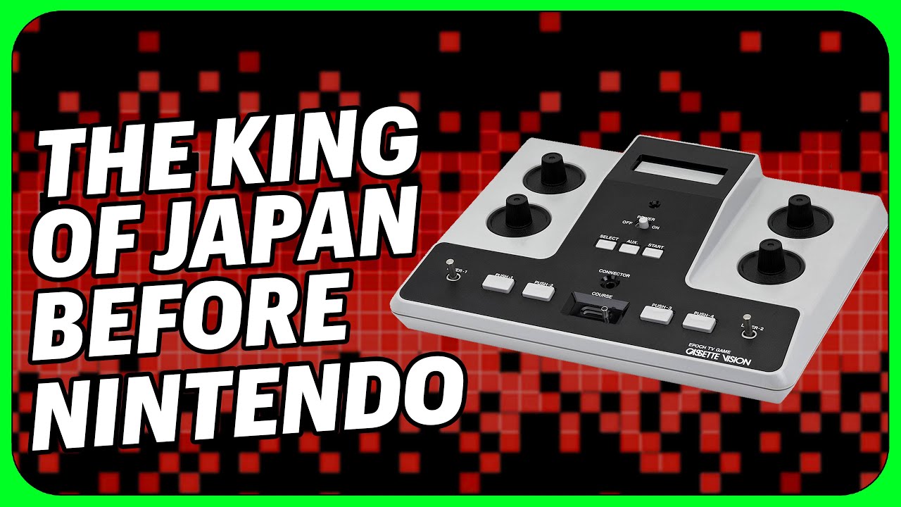 The More You Know Gaming: Epoch Cassette Vision! Игровая приставка №1 в Японии до Nintendo