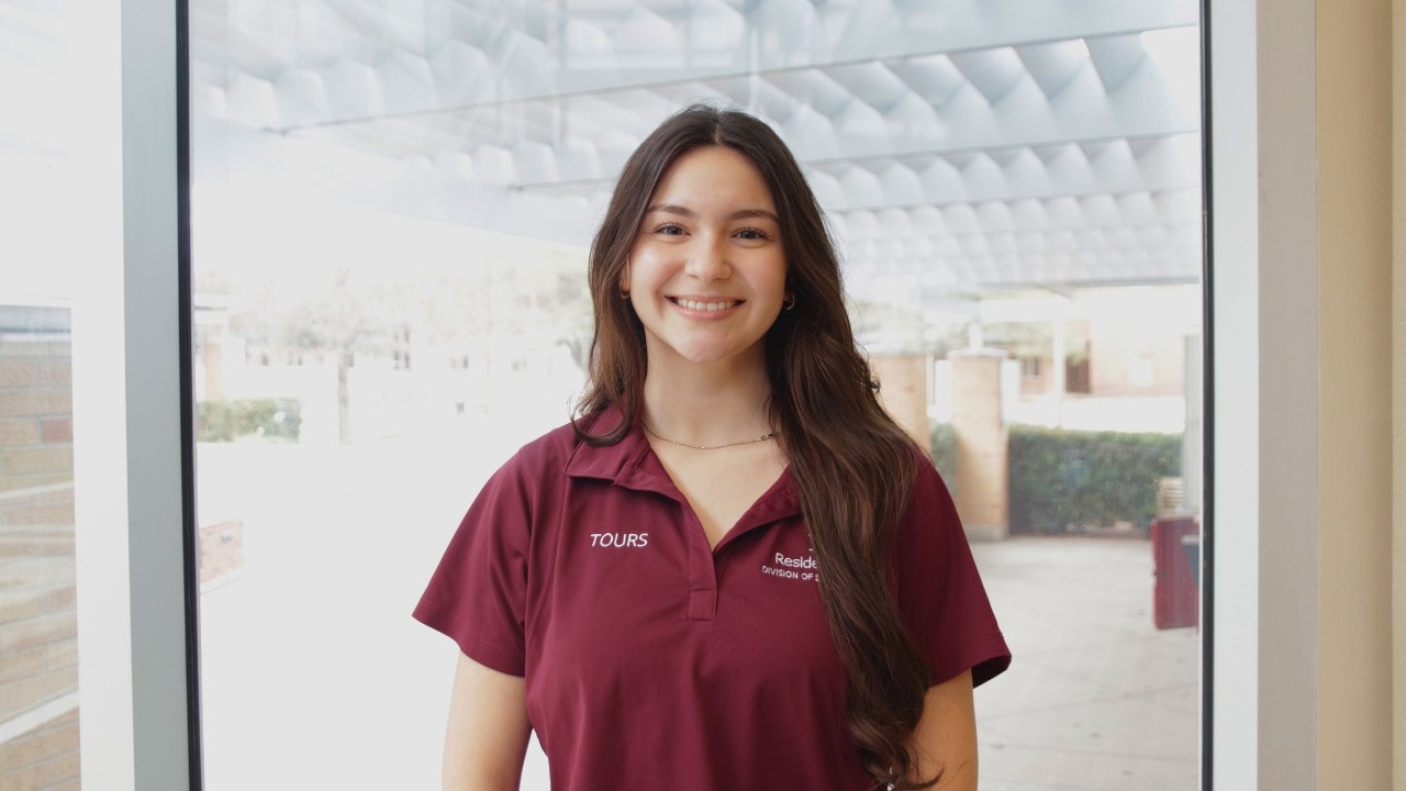 Helping Future Aggies Find Home: Kendra Alfaro ’27 in Action