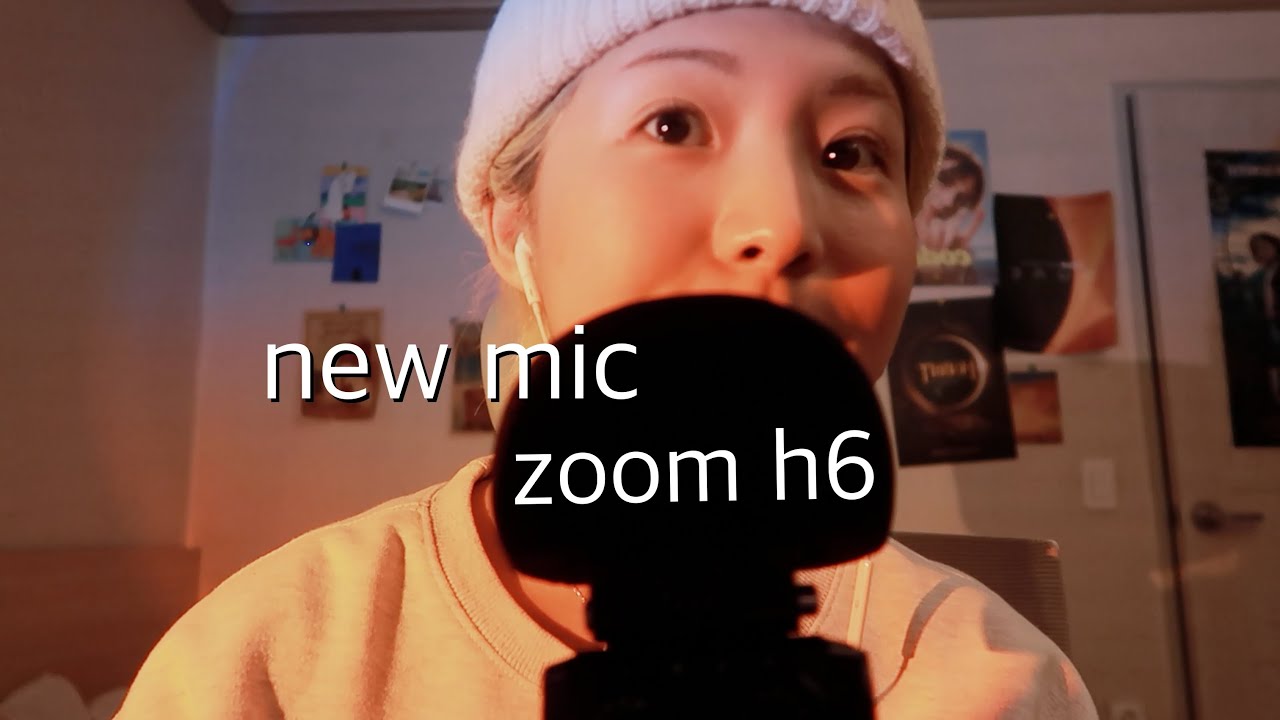 ASMR ✴︎ 줌h6로 이것저것😊