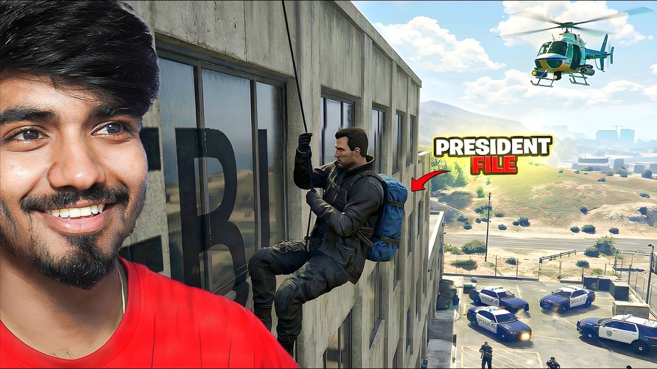 PRESIDENT'S FILE LEAKED by Michael #gta5gameplay 