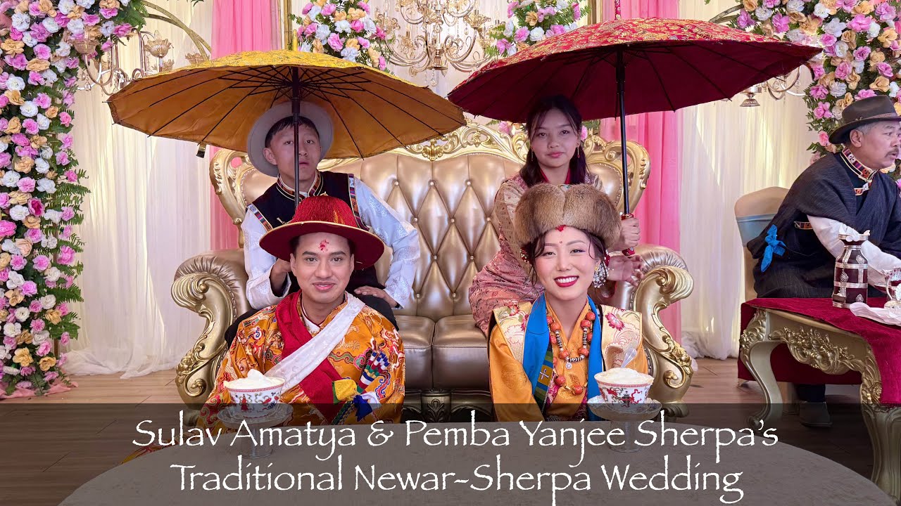 Traditional Newar–Sherpa Wedding Ceremony | Sulav Amatya & Pemba Yanjee Sherpa