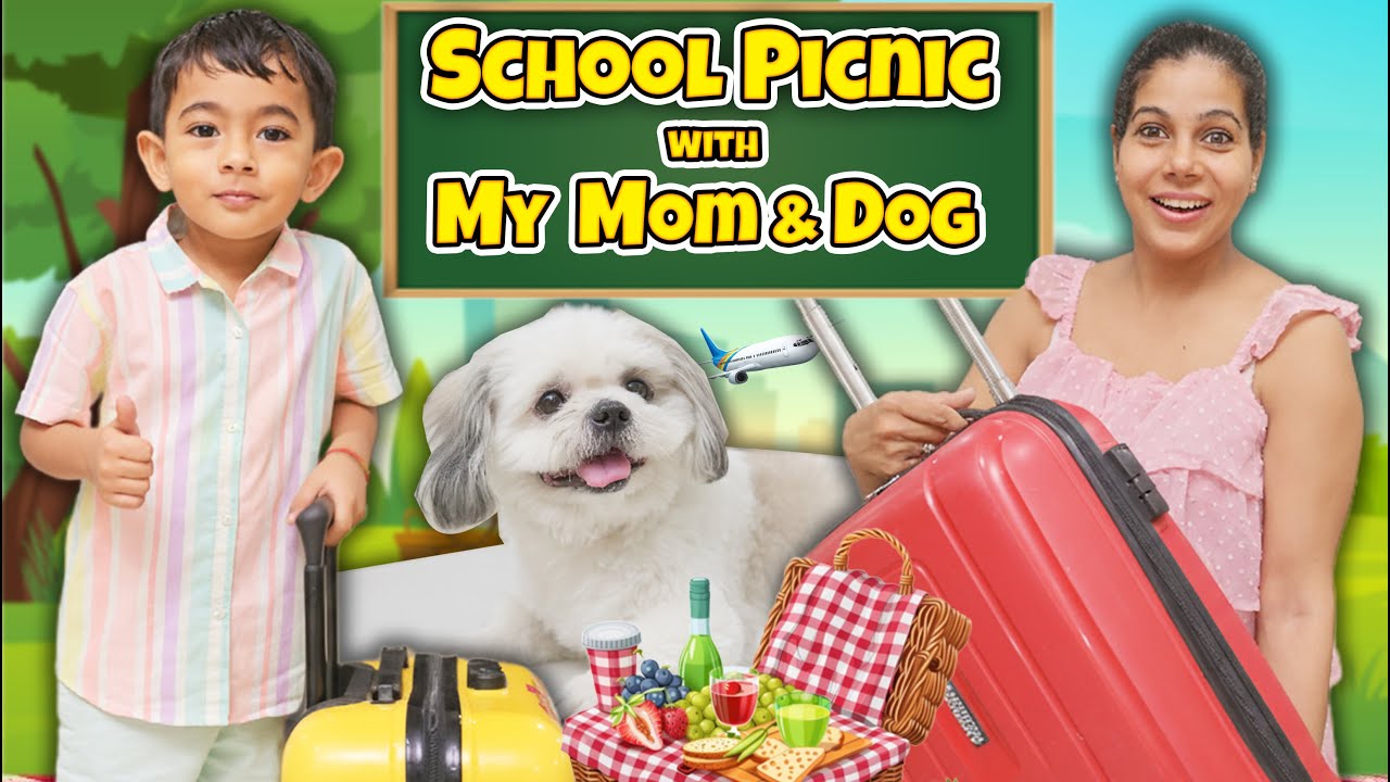 Taraksh School Picnic with Mom and Dog | Taraksh Sharma
