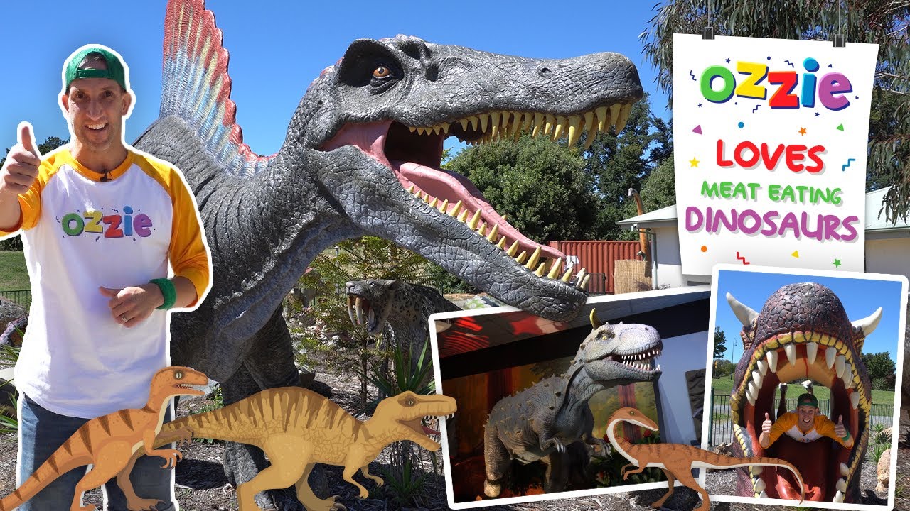 Deadly Dinosaurs for Children | Learn About Meat Eating Dinos | Educational Video for Kids