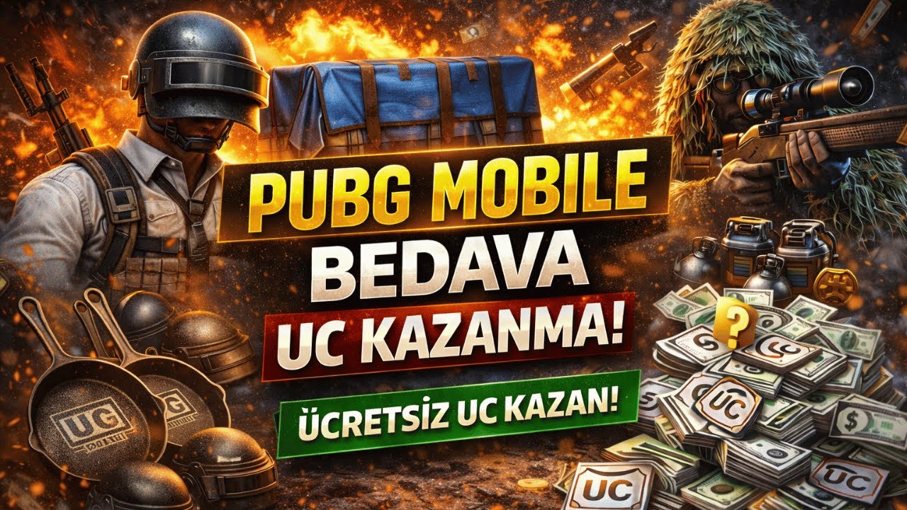PUBG MOBİLE BEDAVA UC ALMA 2026 (BEDAVA E-PİN KAZANMA SİTESİ)