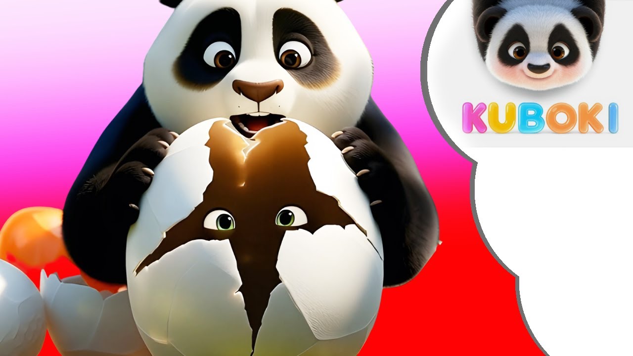 🥚🐼 **Överraskningsägg överallt! | Underverkets sång för barn**