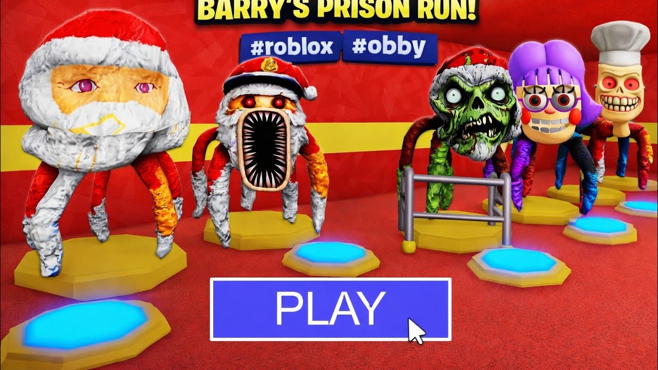 ALL GOO GOO GAGA MORPHS! BARRY'S PRISON RUN! #roblox #obby 