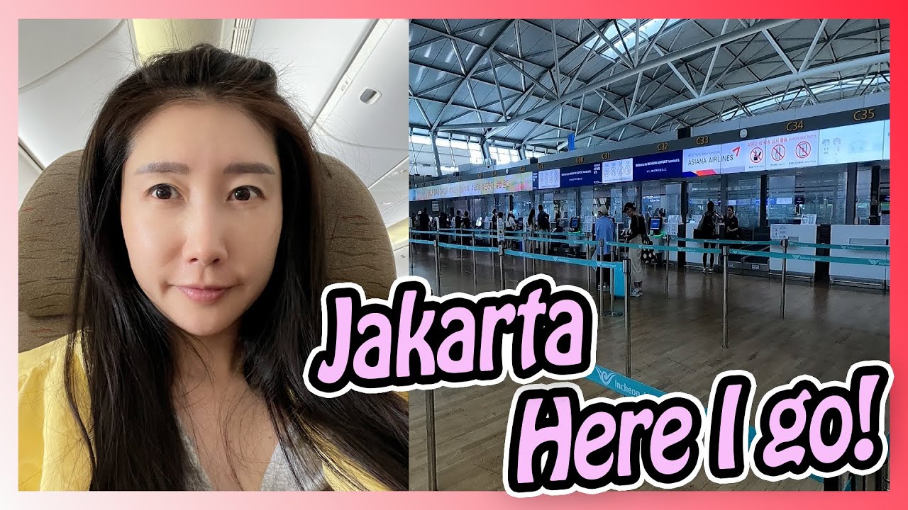 Flying from Incheon to Jakarta