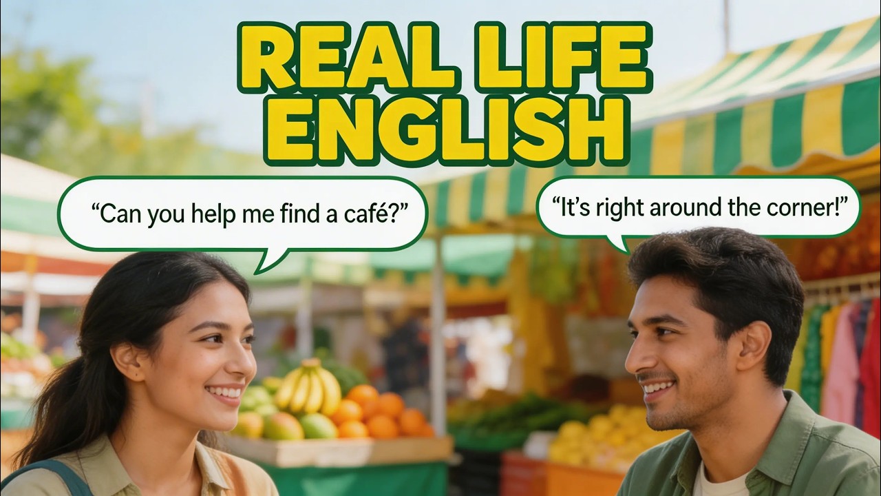 English Conversation at the Market