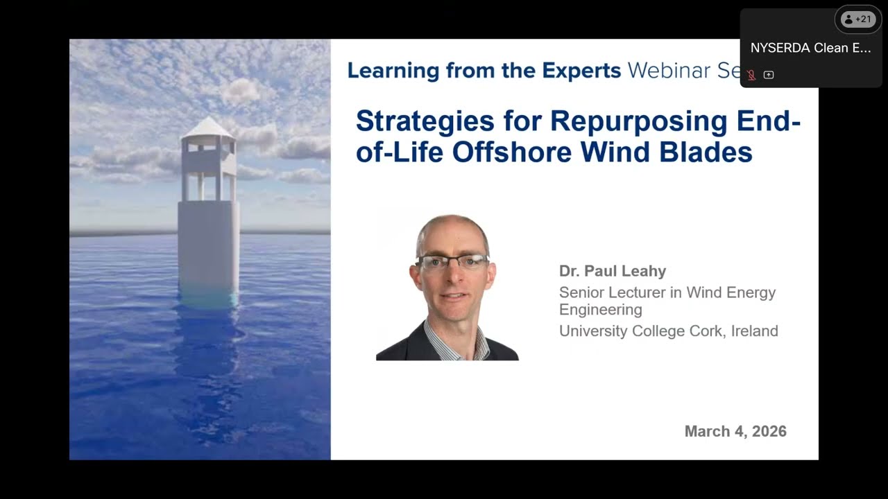 Strategies for Repurposing End-of-Life Offshore Wind Blades (Learning from the Experts)