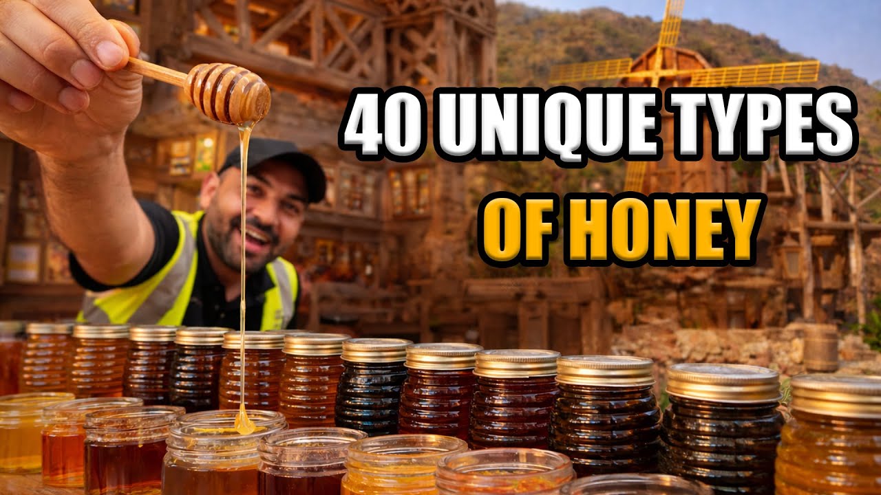 Tasting 40 Unique Types of Honey in World's Biggest Honey Refinery | Abha Travel Series | Ep 4