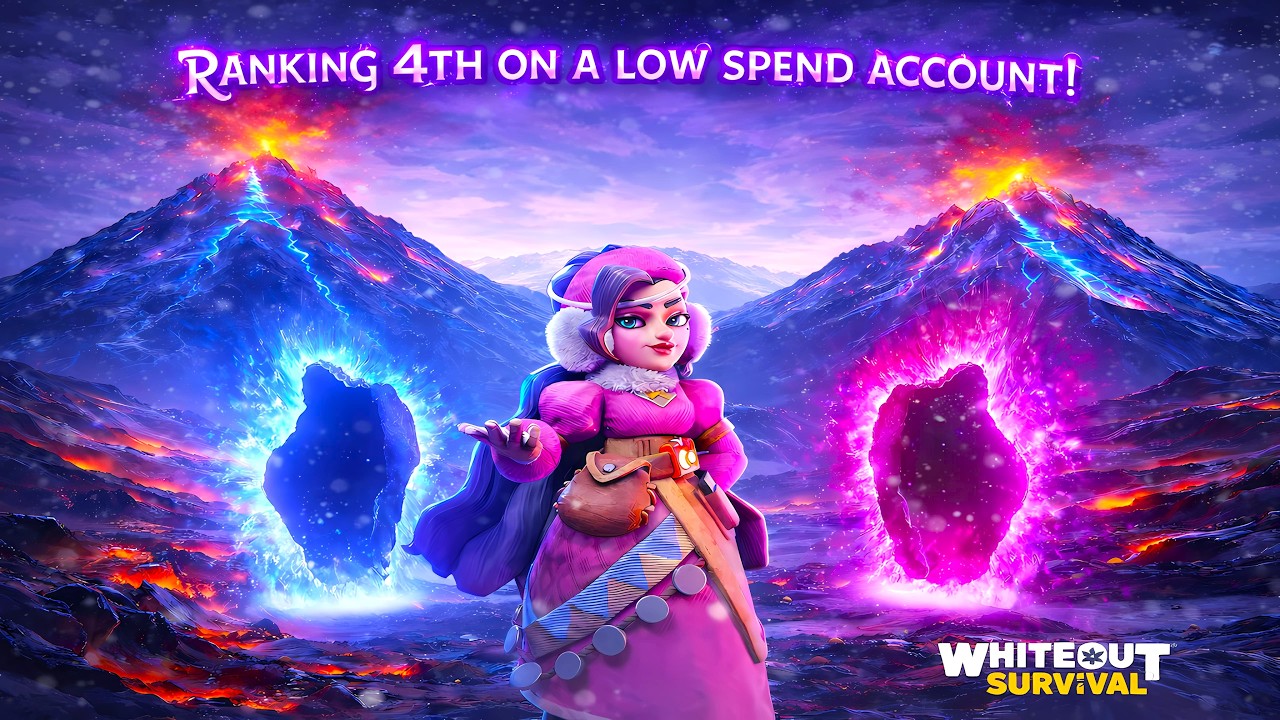 4th Place In FrostFire Mine on a Low Spend Account | Whiteout Survival