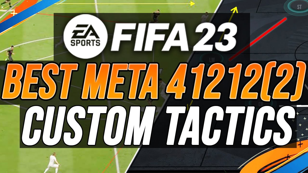 BEST META 41212(2) Custom Tactics & Instructions - FIFA 23