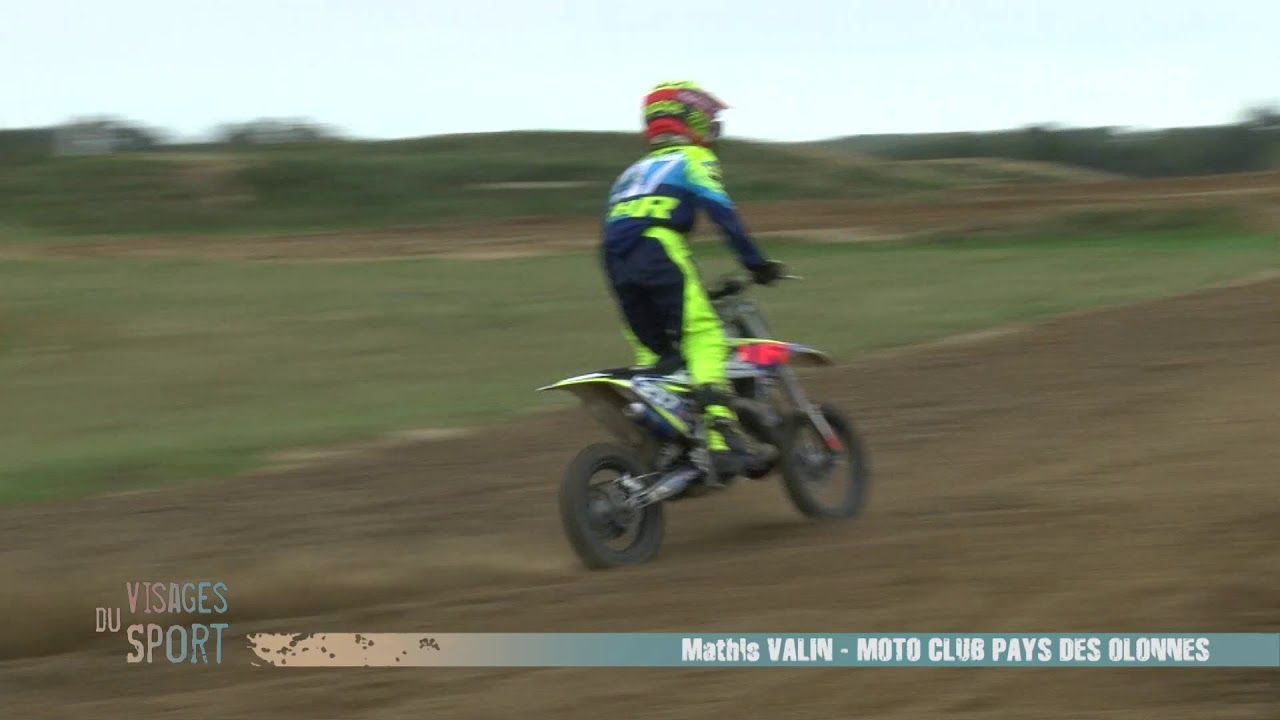 Visages du sport : Mathis Valin, motocross