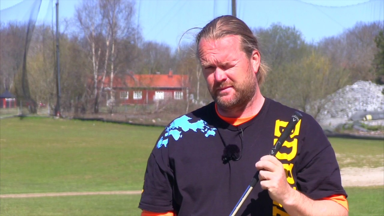 Skillnaden p&aring; j&auml;rn och driver. Golf med Marcus Edblad