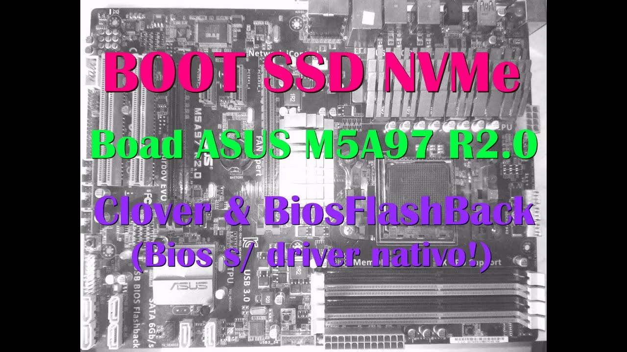 TI - Boot via SSD NVMe em Board ASUS M5A97 R2.0