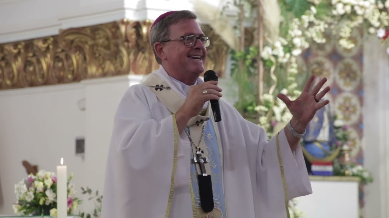 Homilía de Mons. García Cuerva en la parroquia N. S. de Caacupé