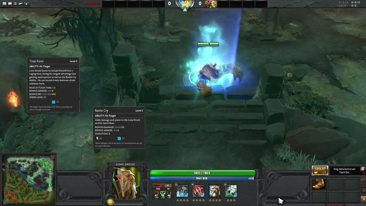 Dota 2 Syllabear the Lone Druid
