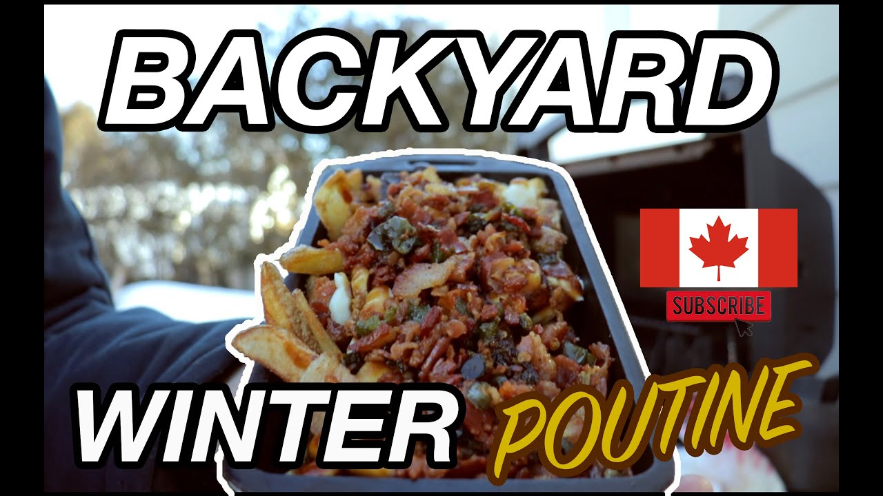 HOW TO MAKE POUTINE ON THE BBQ | SAM THE COOKING GUY'S RECIPE | WADE WOODWARD
