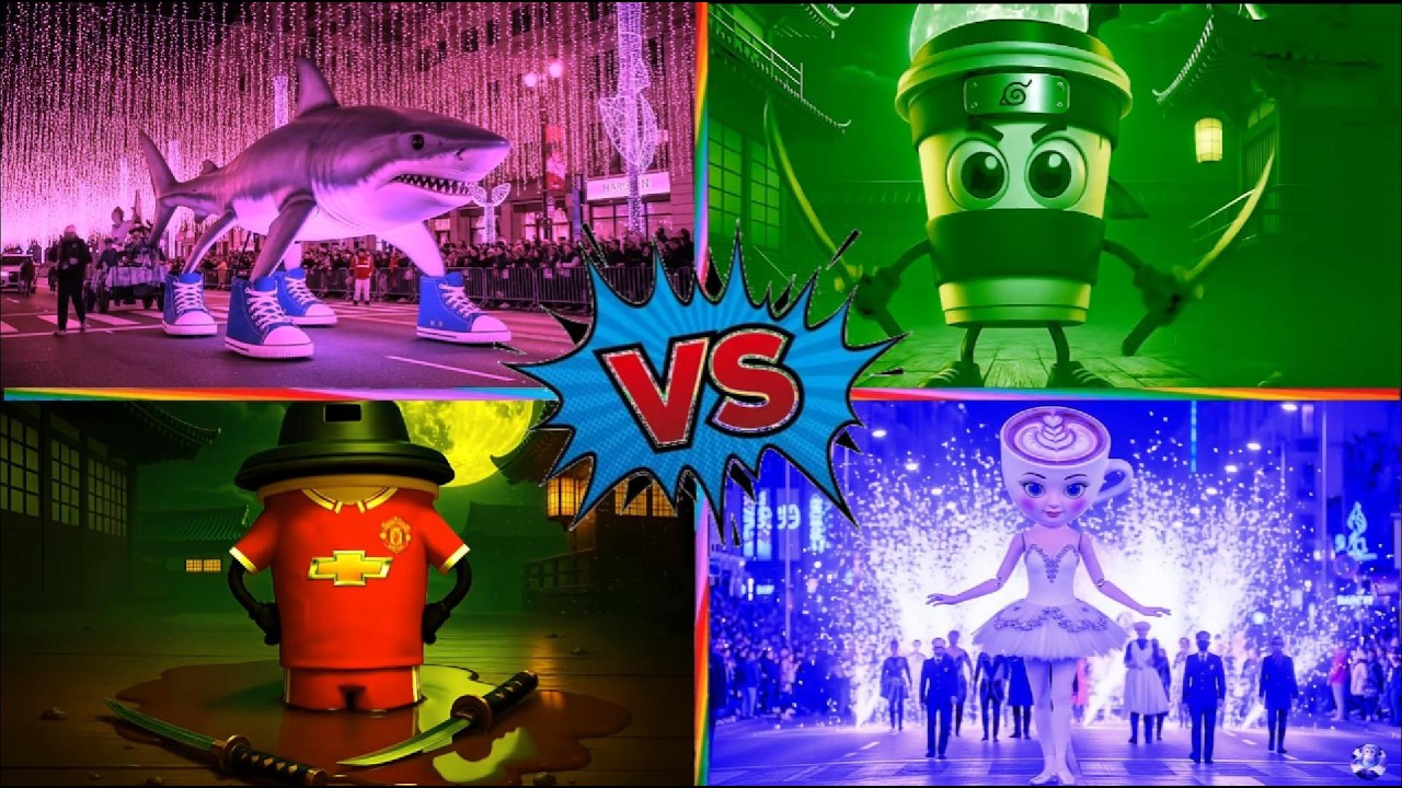 BRAINROT MEGA BATTLE #tungtungtungsahur #tralalerotralala #ballerinacappuccina #rap #orcaleroorcala