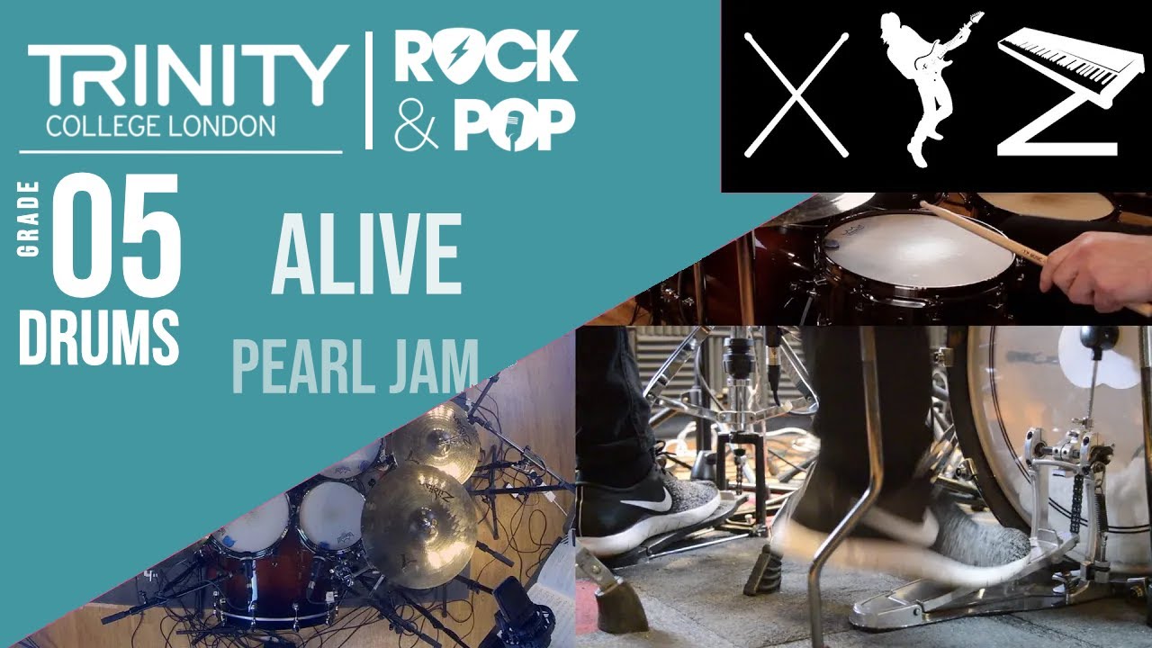 Trinity Rock & Pop Grade 5 Drums | Alive