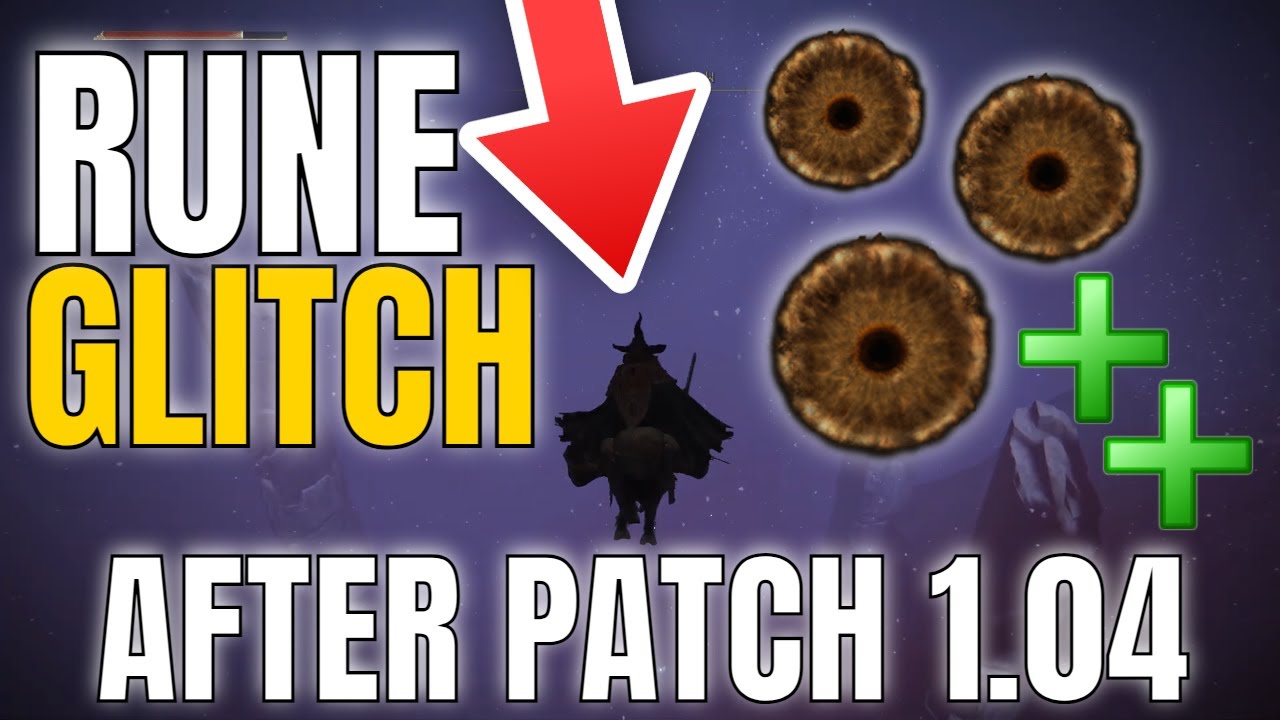 NEW RUNE GLITCH STILL WORKING AFTER PATCH 1.04! Millions of Runes Farming Glitch | Elden Ring