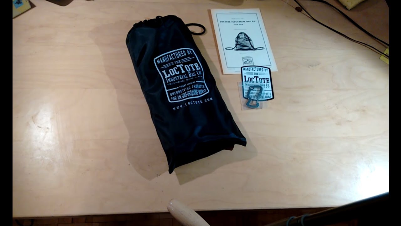 Loctote Flak Sack Anti Theft Drawstring Backpack Review