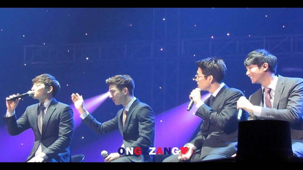 131208 2AM Concert 죽어도 못보내 Never Let You Go Part Change