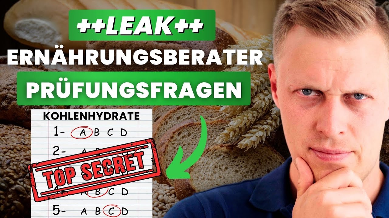 10 Prüfungsfragen: Ernährungsberater-Lizenz (Thema Kohlenhydrate)
